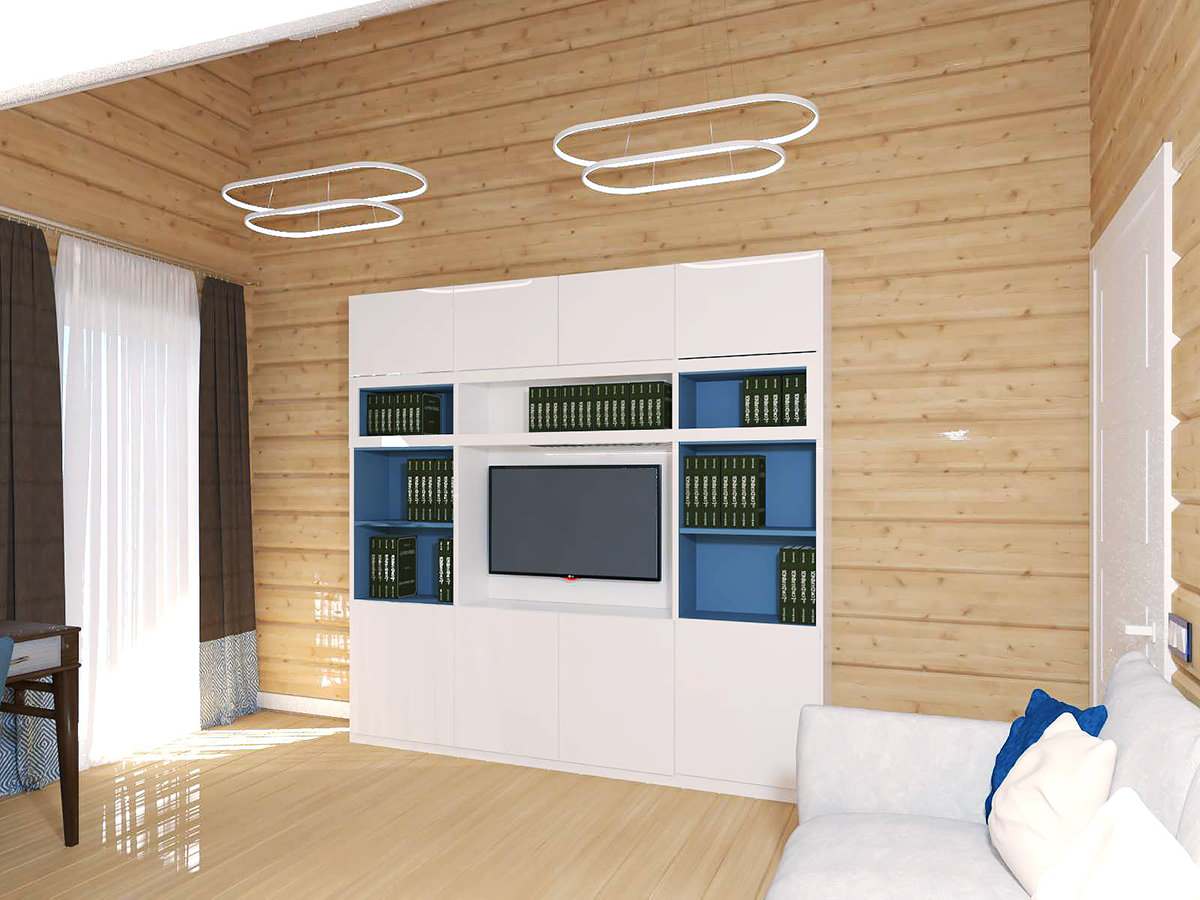 Дом из клееного бруса