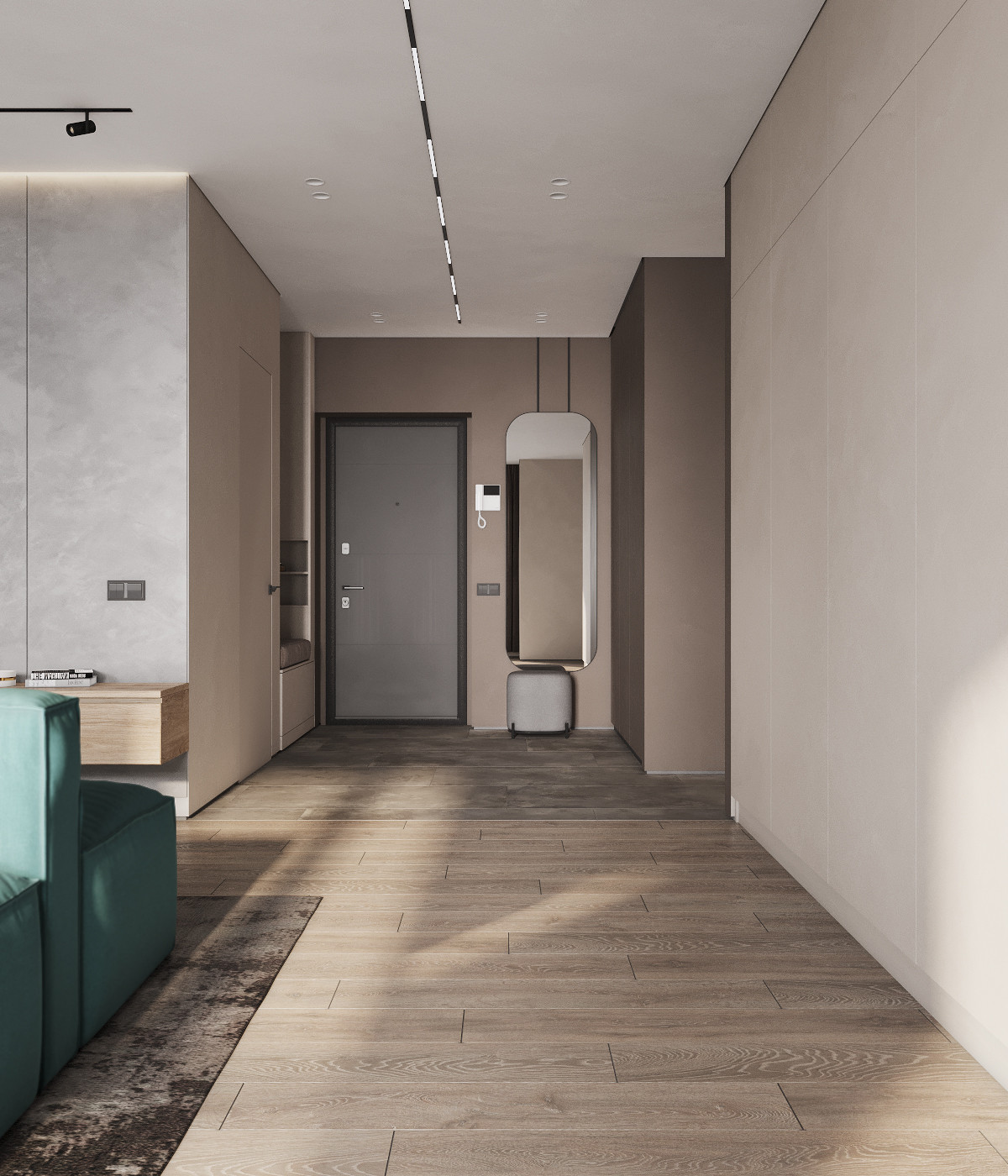 Гостиная минимализм.Ярославль.