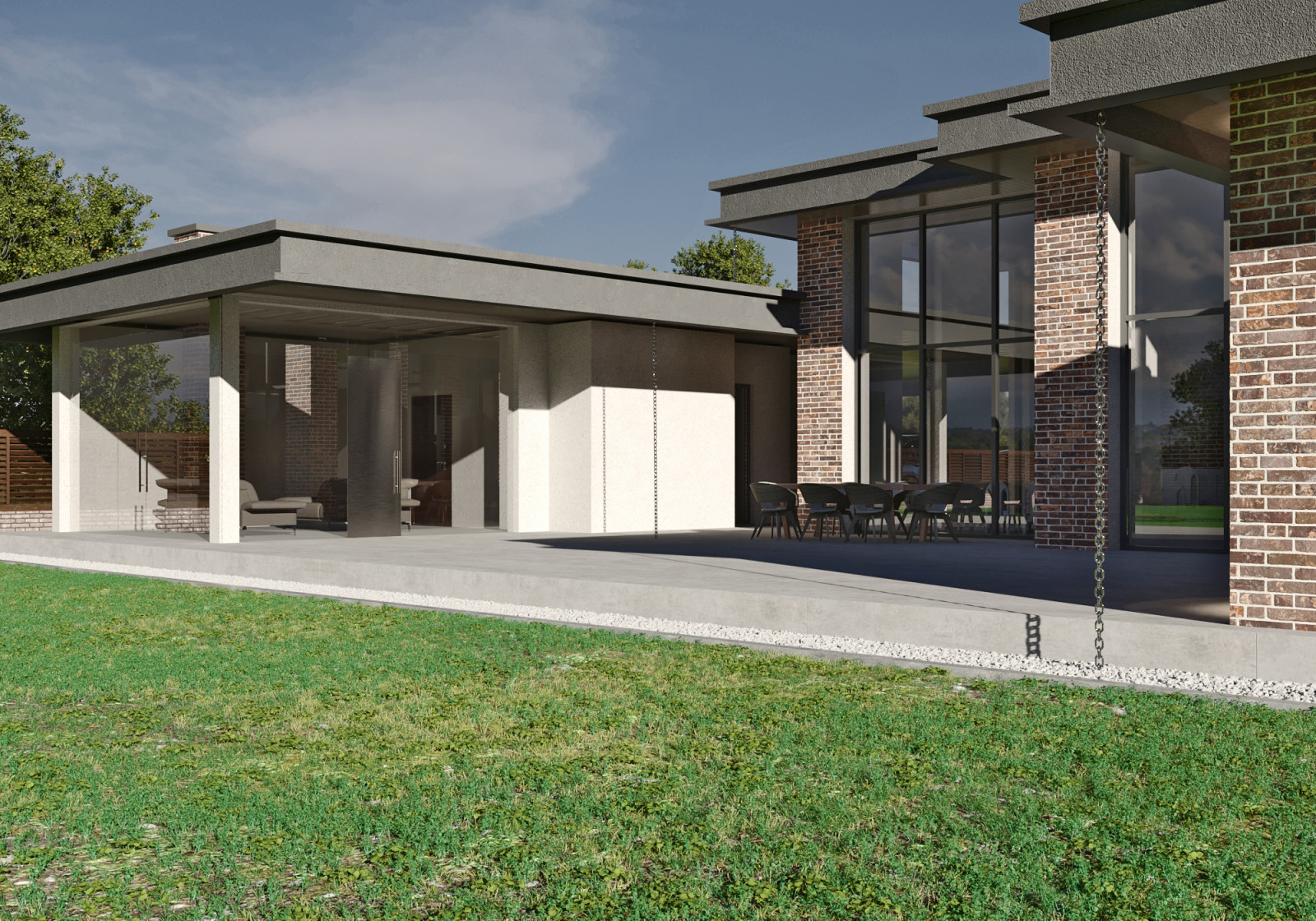 Дом с баней в Новоподклетном