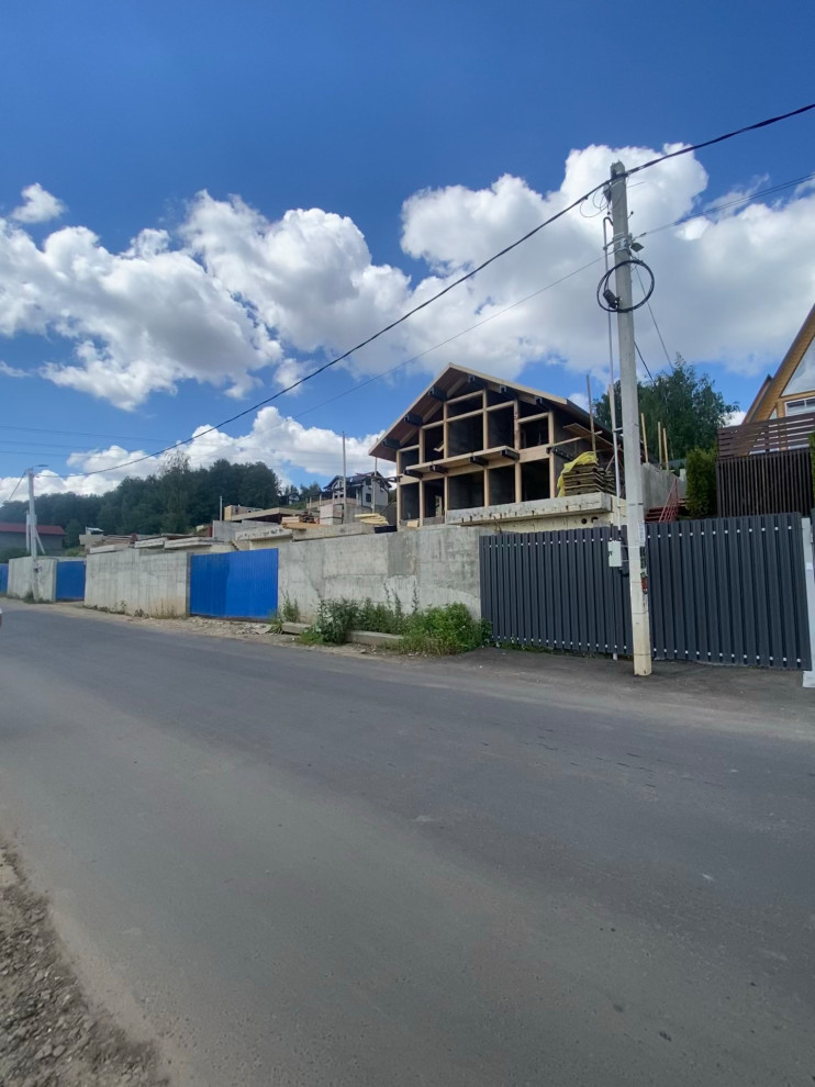 Обложка проекта: Строительство фахверка