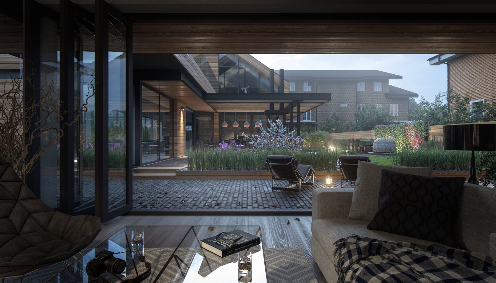 Жилая резиденция в деревне Подушкино