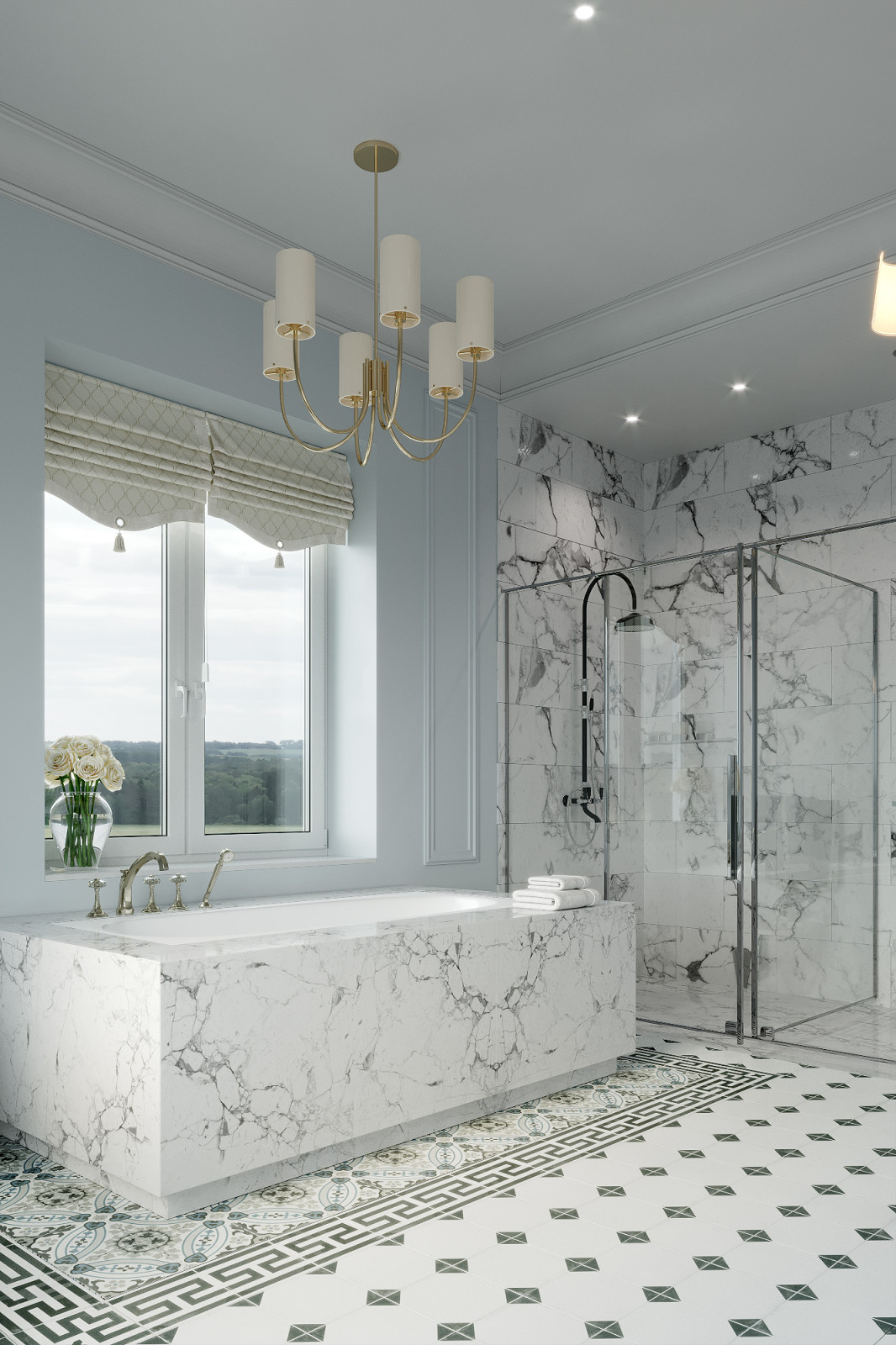 Дом в классическом стиле, 500 м2