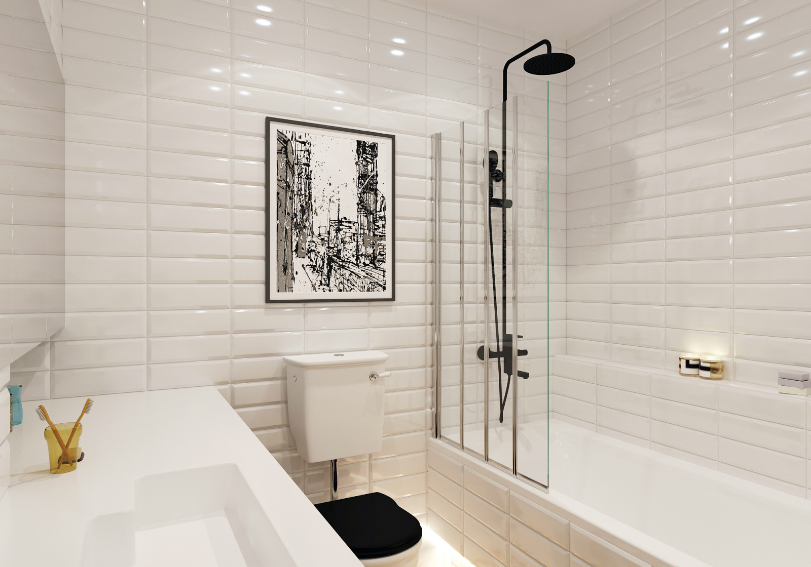 Обложка проекта: Маленькая квартира в ЖК "Галактика"