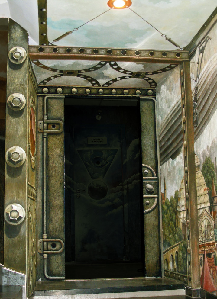 Роспись коридора