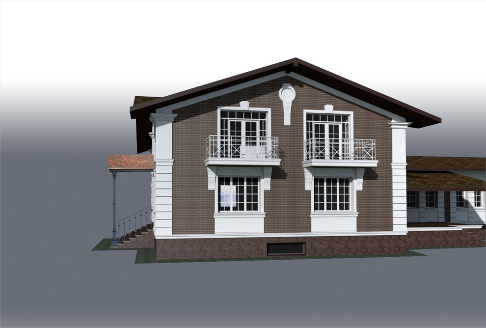 Обложка проекта: Проект фасада частного дома