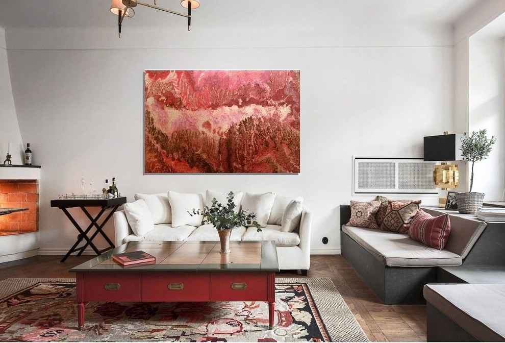 Обложка проекта: Картины и панно в технике FluidArt