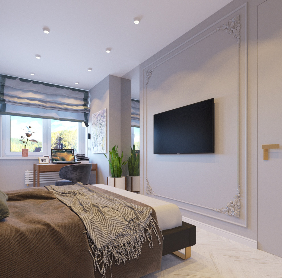 спальня в ЖК Орбита