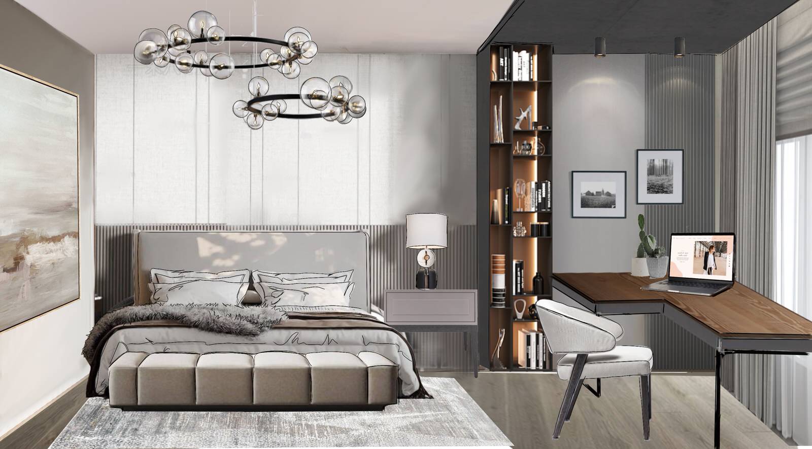 Дизайн дома в пригороде Королева