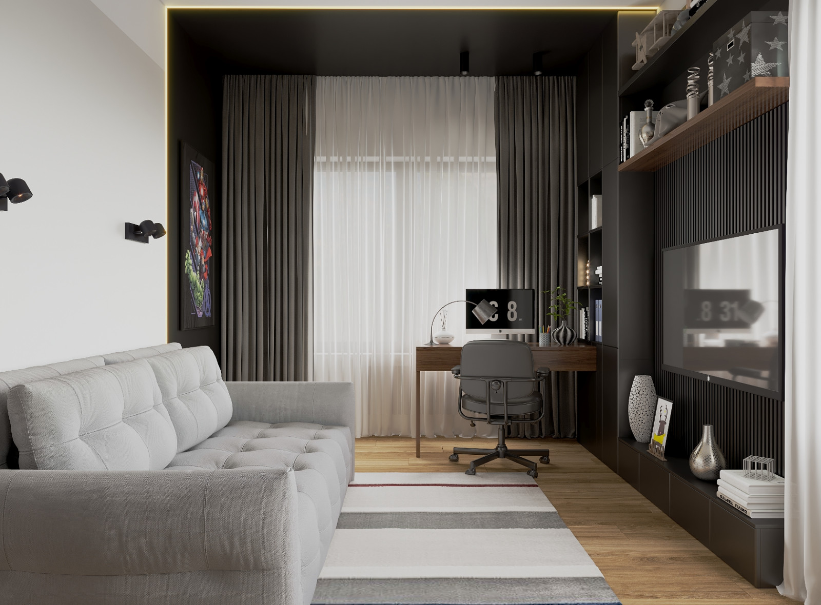 Дизайн проект частного дома 190 кв.м