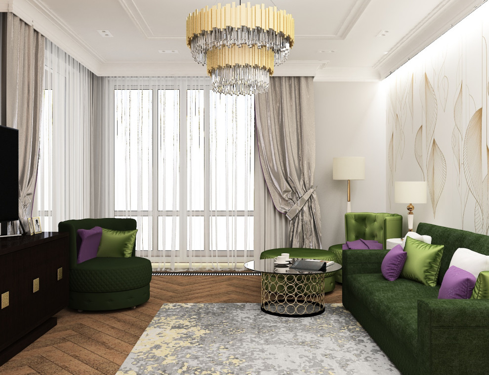 Обложка проекта: Квартира 2 (Туман) в ЖК Нео, Санкт-Петербург