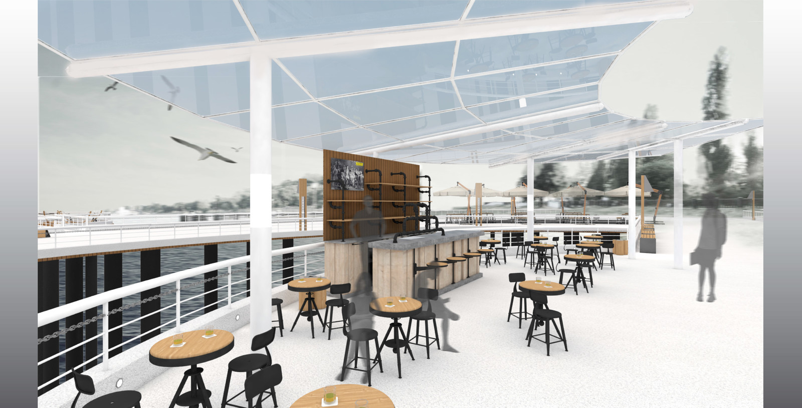 Обложка проекта: Концептуальный проект реконструкции Пушкинской набережной г. Таганрог