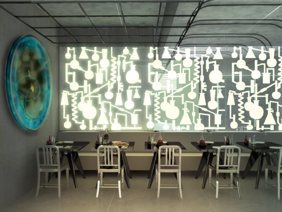 Пиццерия Petri. Третье место в конкурсе ARCHPOINT CONCEPT AWARDS 2015.