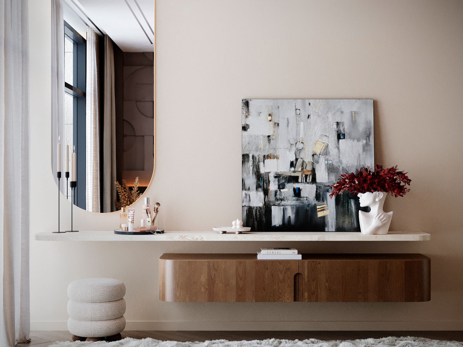 Flipping DubaiФлиппинг для серии типовых квартир в престижном районе Дубая. В цв