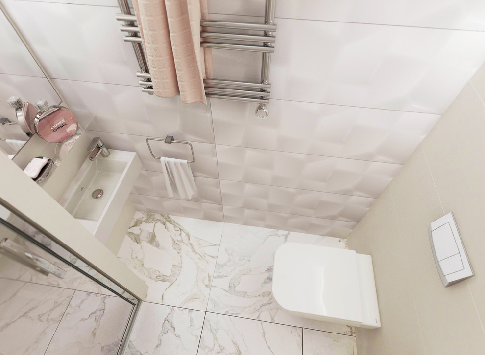 Интерьер квартиры в современном стиле с нотами ар-деко. ЖК Мегаполис. Минск