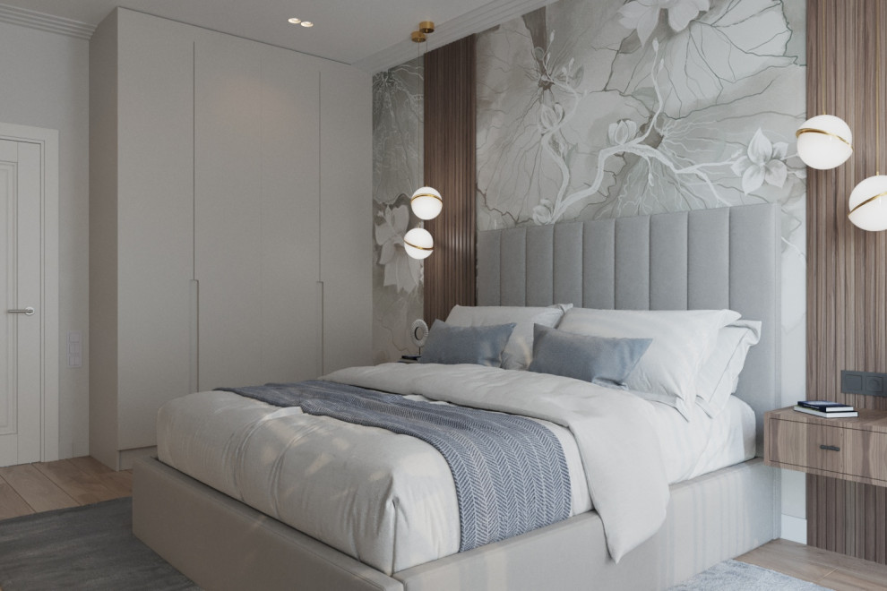 Интерьер спальни в ЖК Суворов