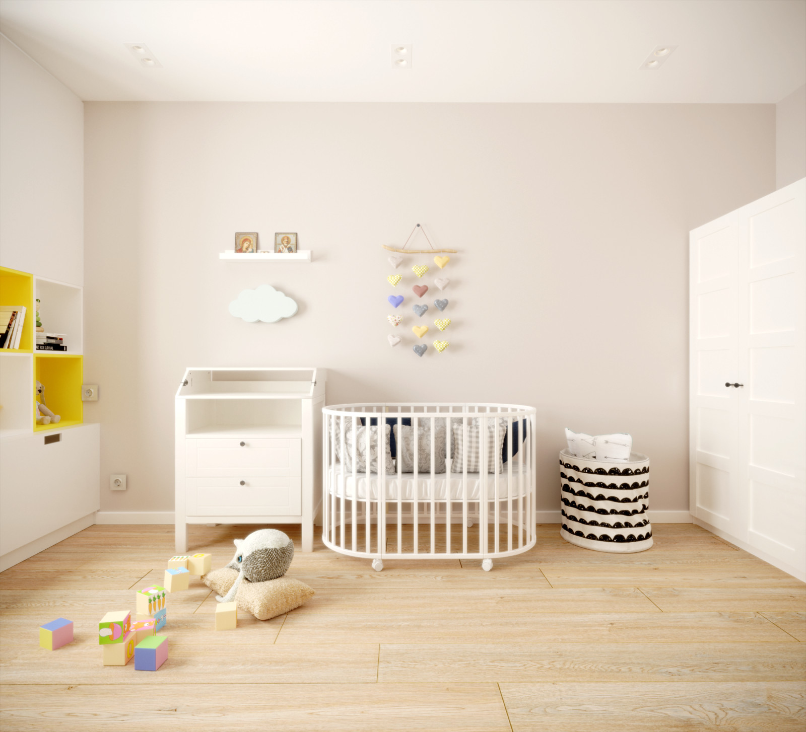 Визуализация детской комнаты