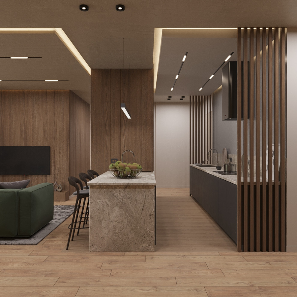 Квартира в стиле минимализм в Жк "Дудергоф"