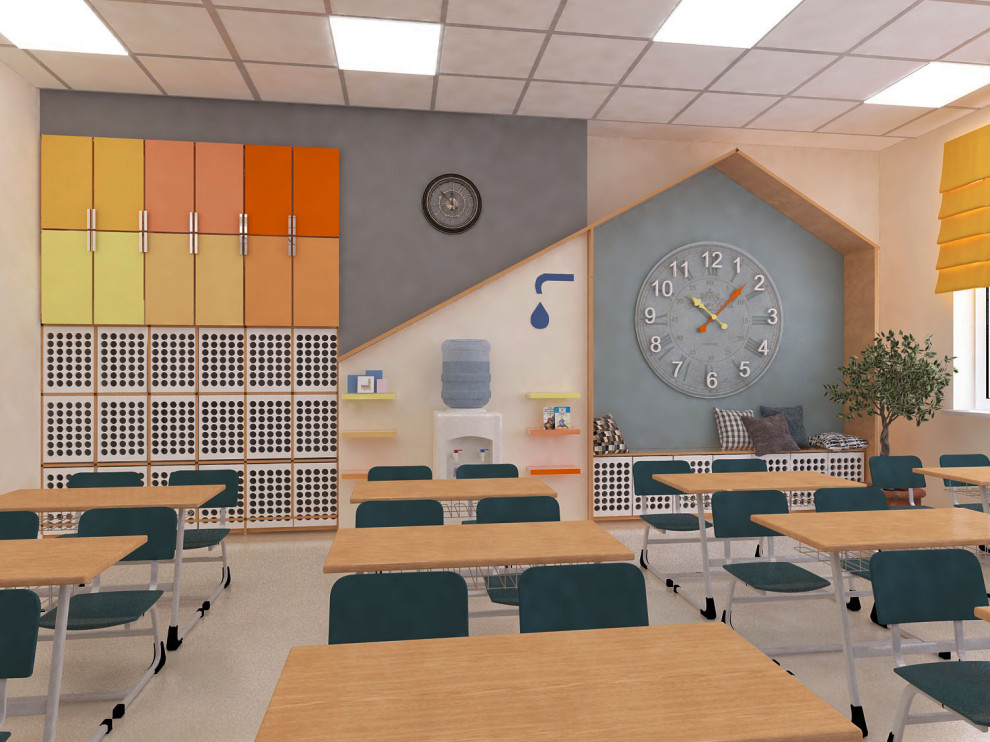 Дизайн интерьера школы