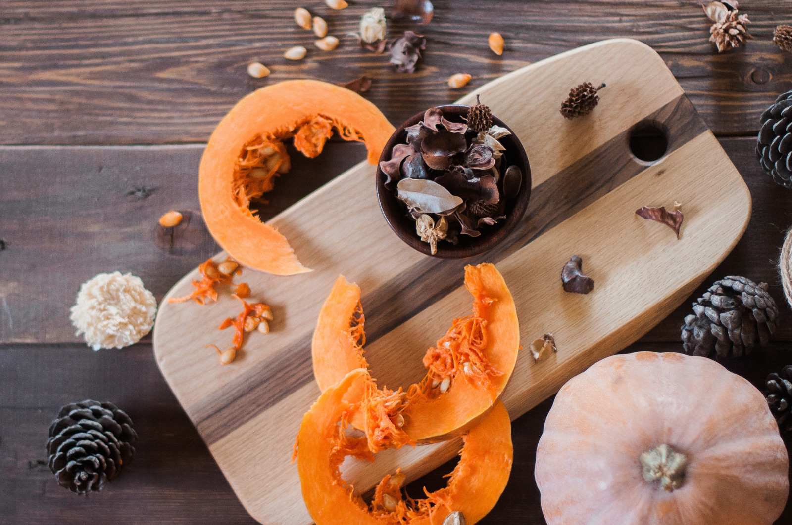 Разделочные дочки покрыты маслом TopOil. Мастерская Андрея Подгорного