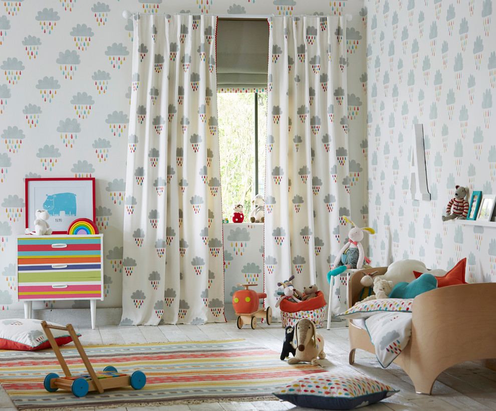 Детские коллекции тканей и обоев