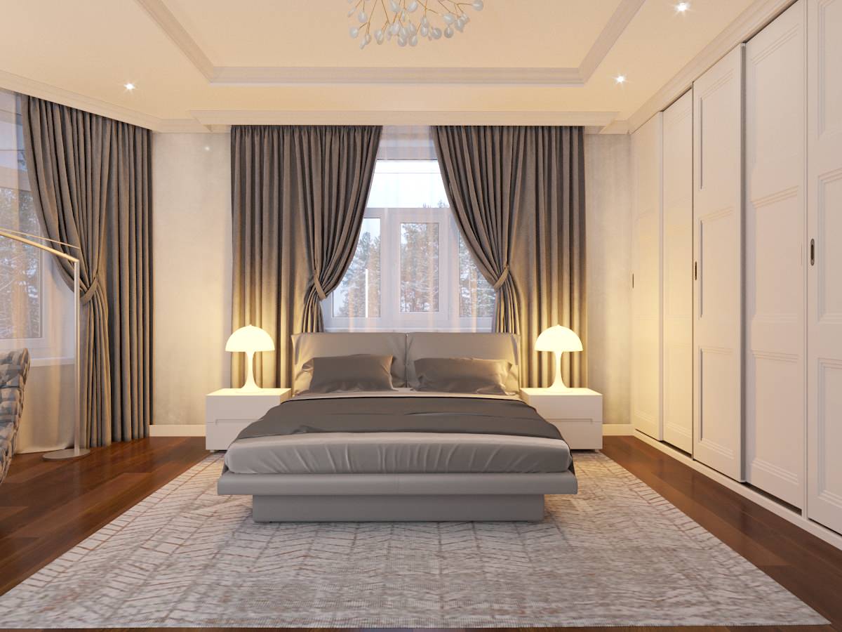 Классика. Проект в пос."Снегири" в г.Томск 2019 г.