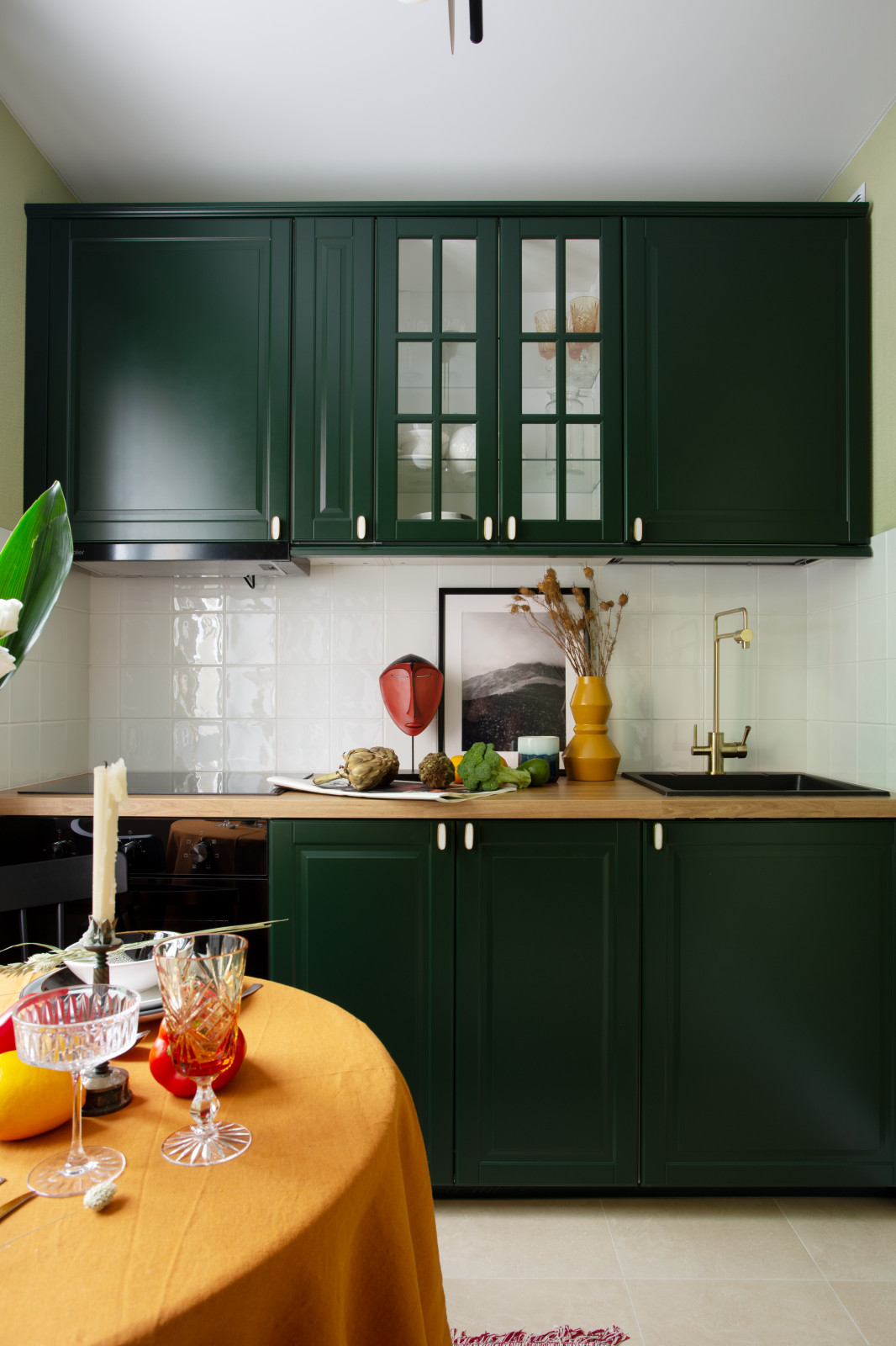 А вы о таком мечтали? Или зеленый - тренд сезона.