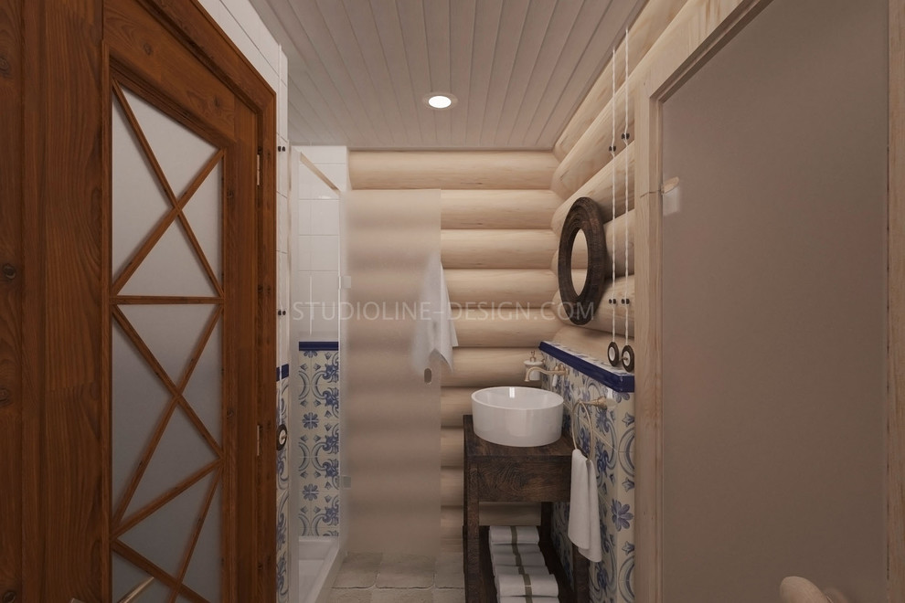 Дизайн интерьера дачи из сруба