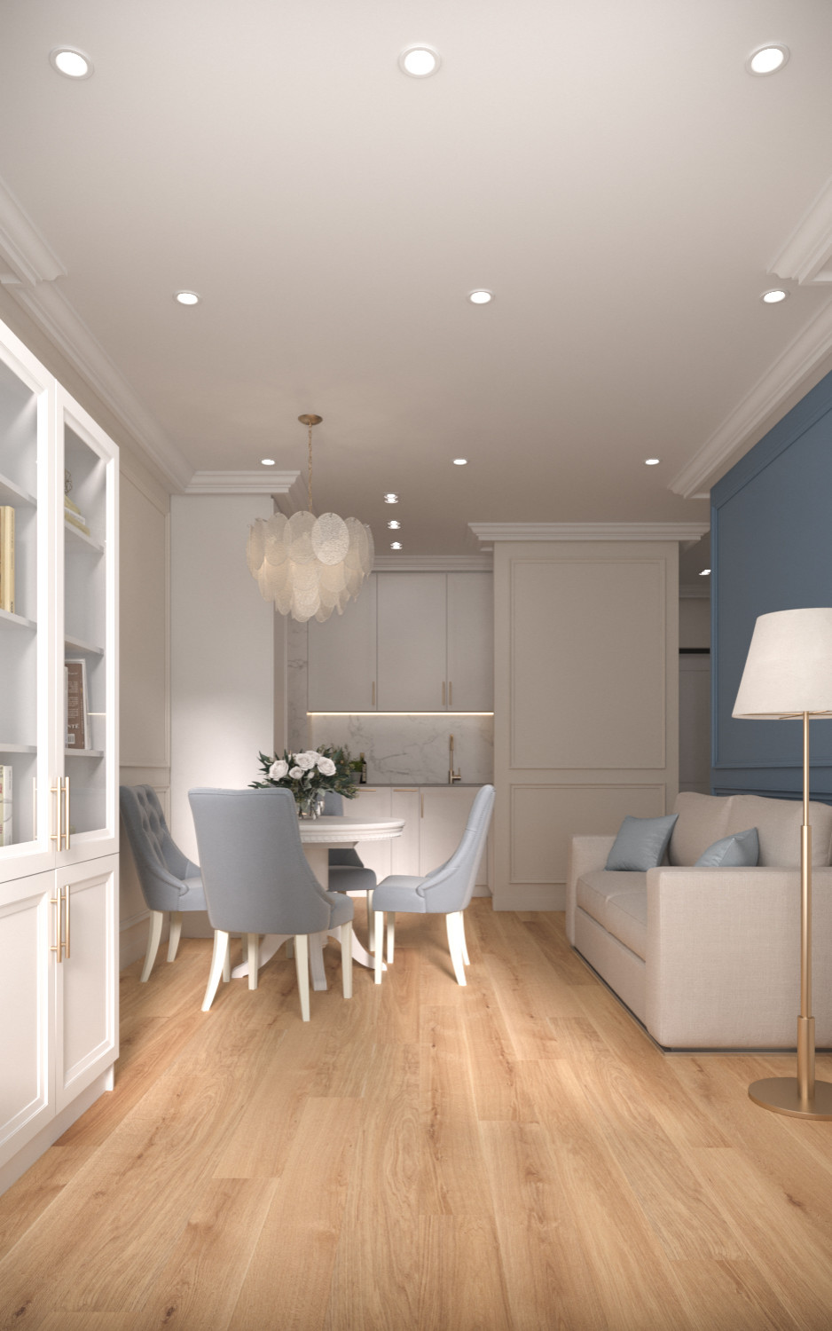 ЖК Голден Сити, 1 к.кв. в неоклассике