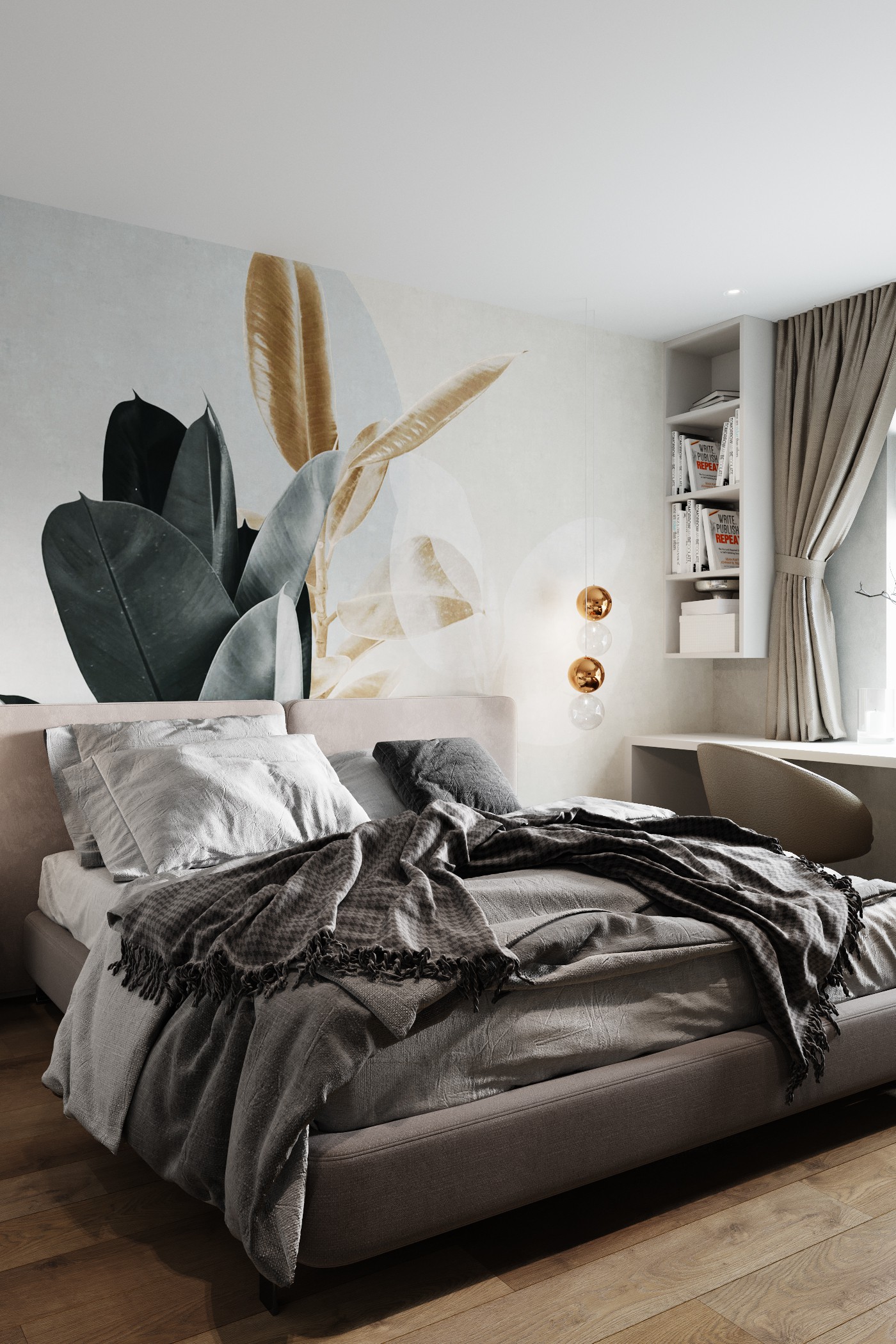 Квартира 108 кв.м. в современном стиле в ЖК Лобачевский.