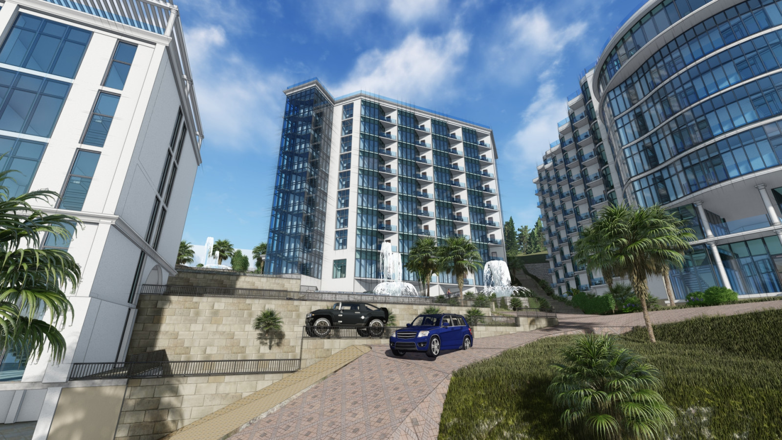 Эскизный проект развития санатория "Кудепста"