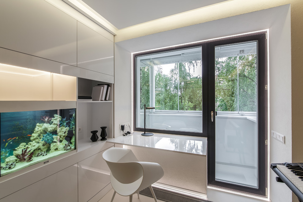 Прозрачная гостиная