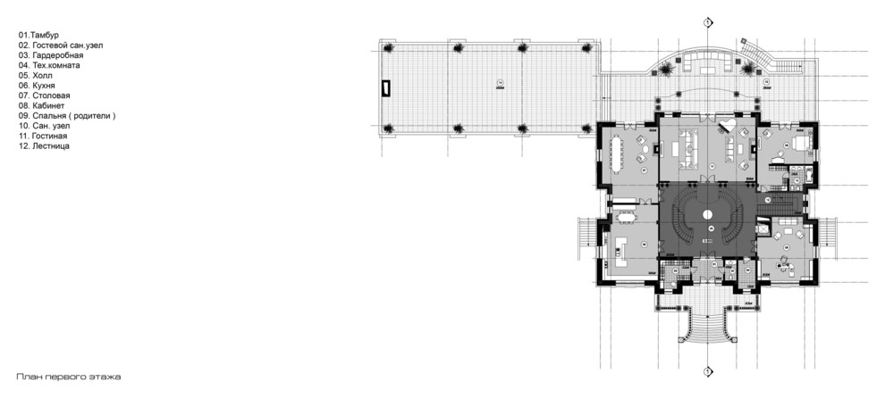 Обложка проекта: Антоновка частный особняк