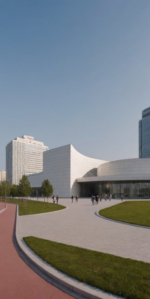 (re)MIXED : Многофункциональный выставочный центр : AI Modernism space