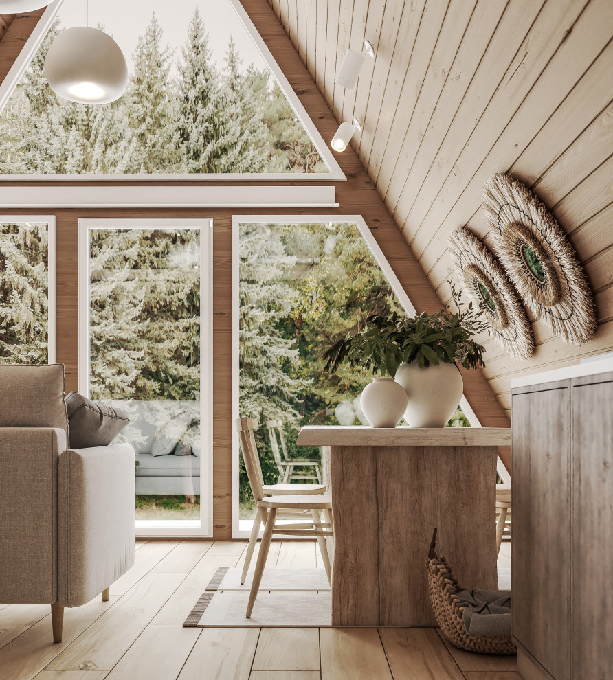 A-Frame домик в подмосковье