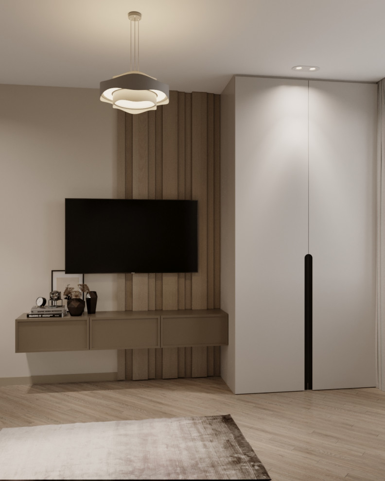 Современный дизайн-проект в пастельных тонах