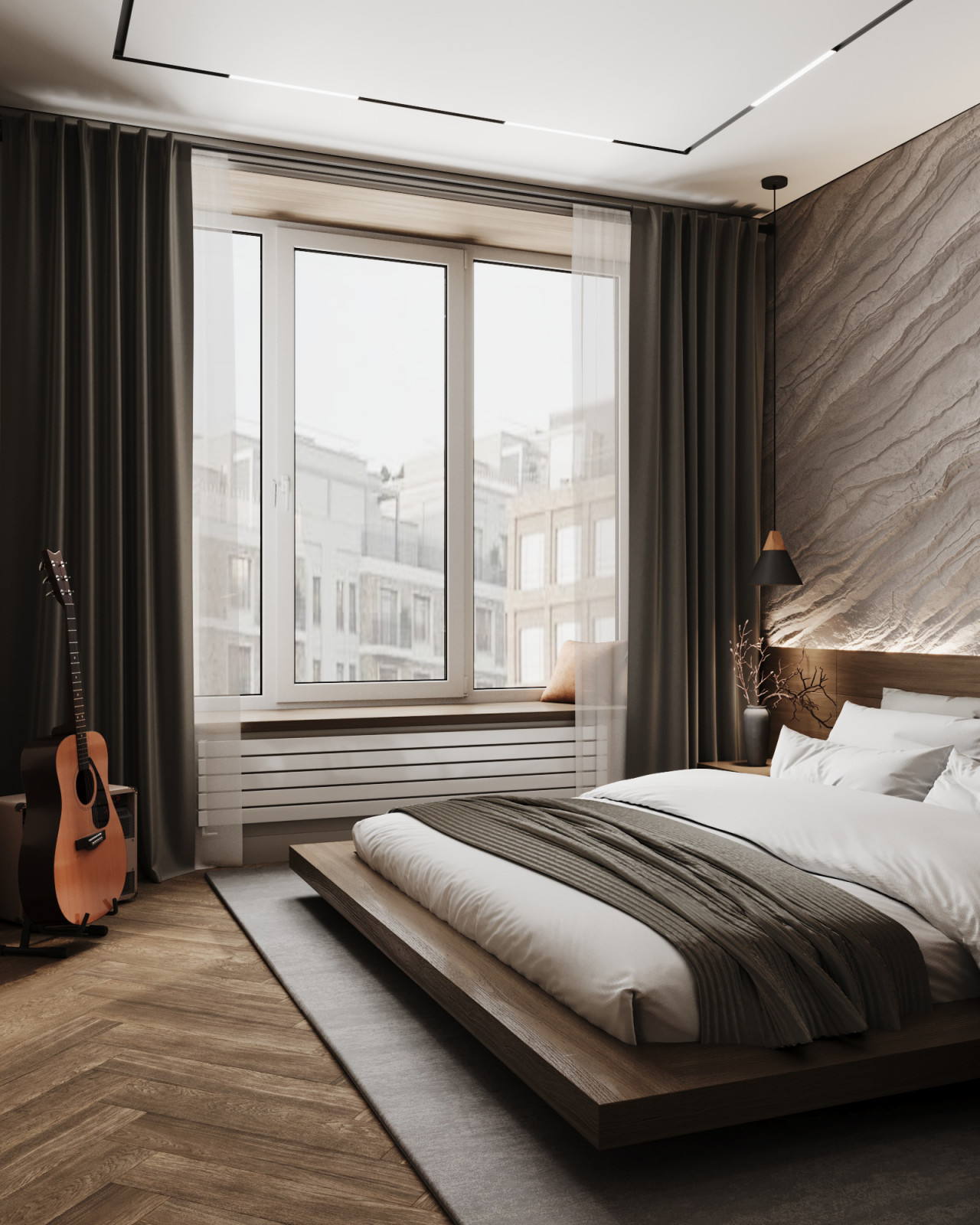 Дизайн-проект квартиры 51м² в ЖК Речной Порт