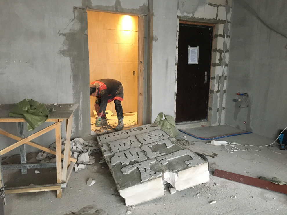 Перепланировка 51,8 м2 - евродвушка из однокомнатной