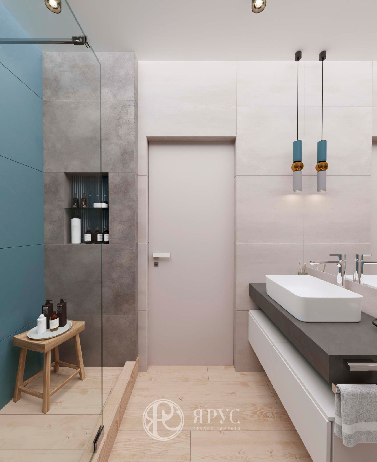 Однокомнатная квартира в современном стиле