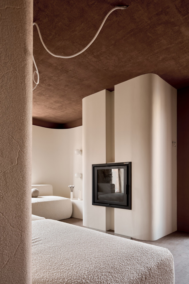 Обнимающая гостиная-столовая