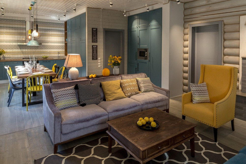 Дачный ответ 10 стульев в бирюзе с лимоном с участием Marko Kraus