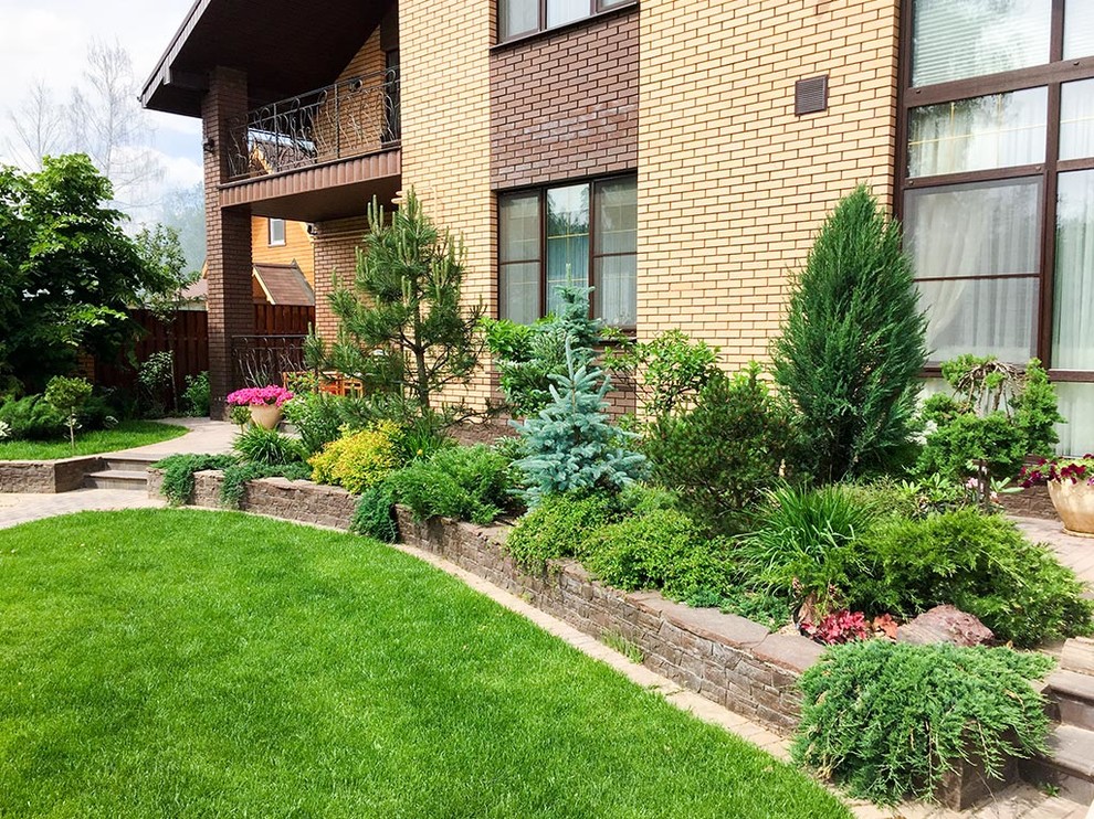 Дизайн и оформление клумб и цветников