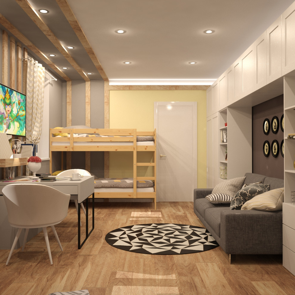 Неболчи, типовая квартира с индивидуальной детской