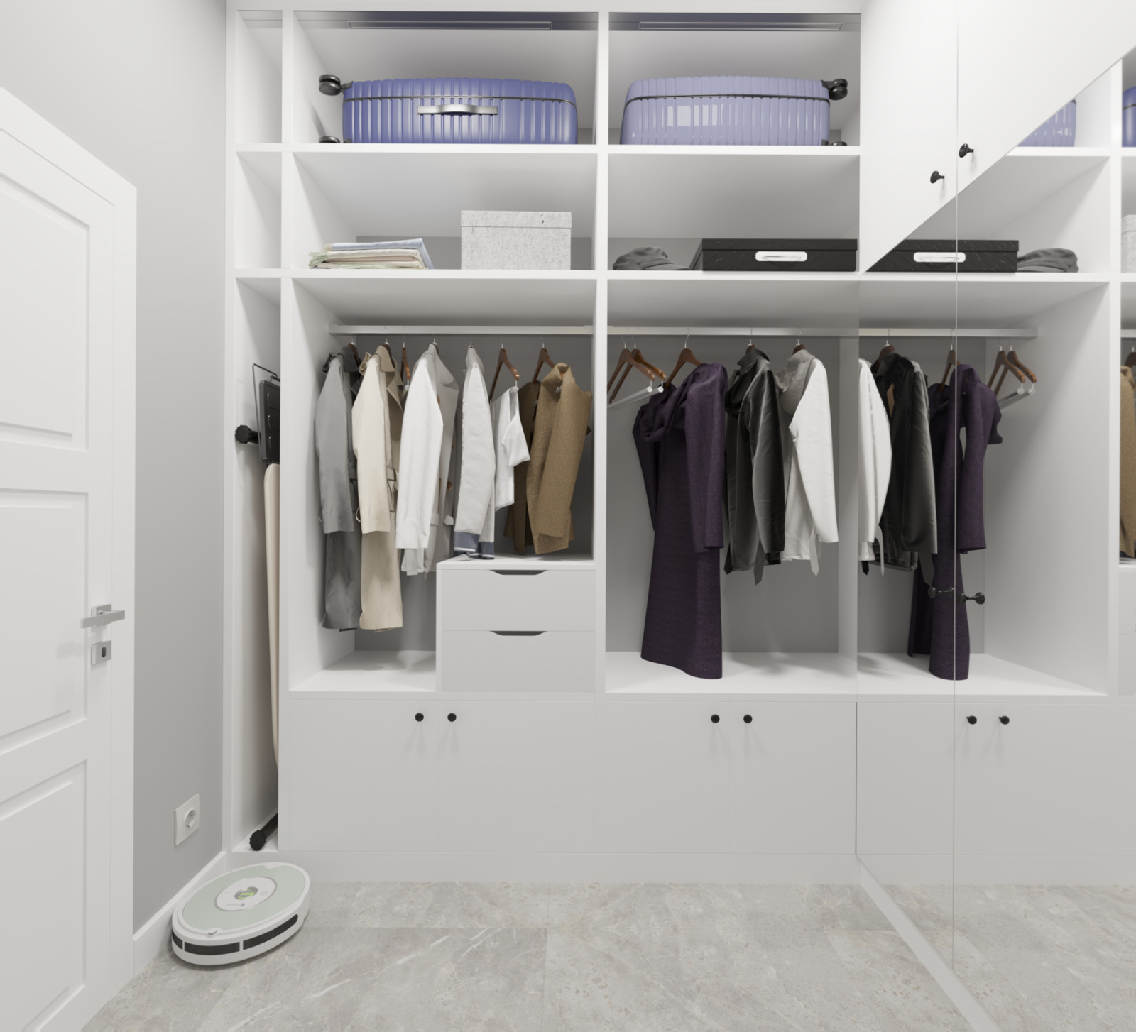 Визуализация гардеробной