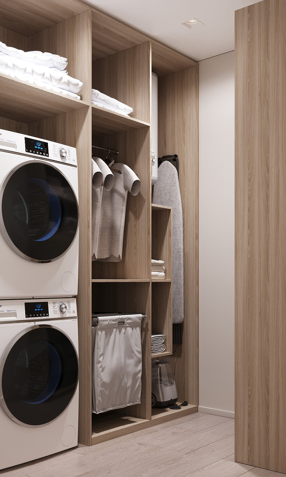 Современный интерьер в ЖК «Znak», Ижевск, 73 кв. м2