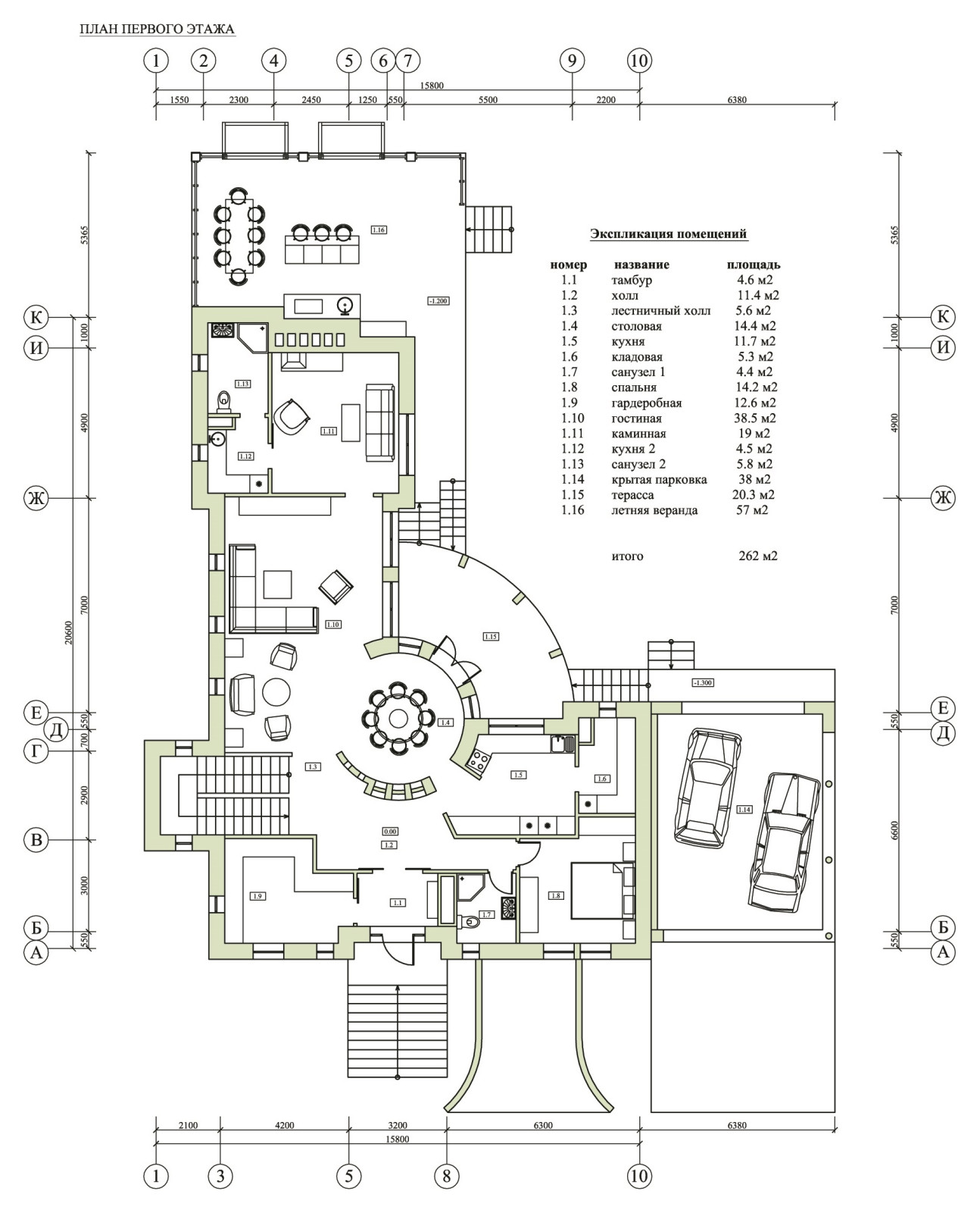 Экстерьер дома в Николиной поляне