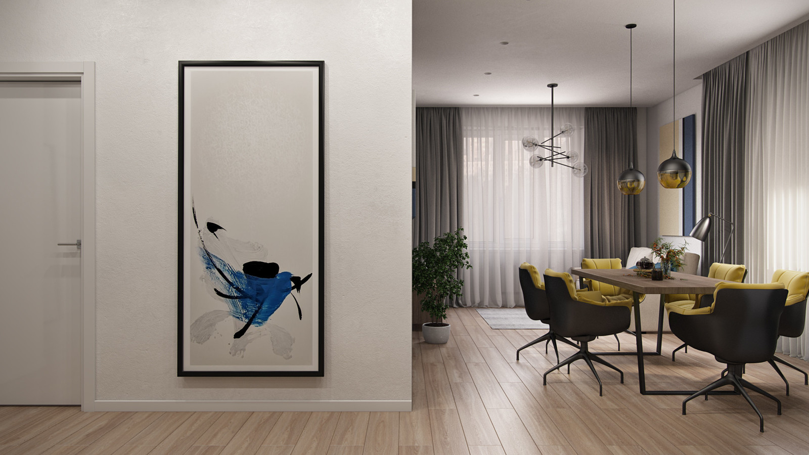 Дизайн квартиры в центре столицы