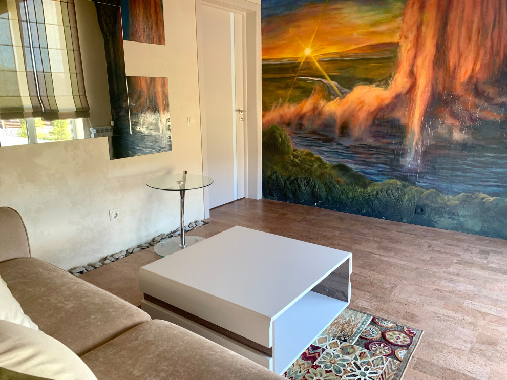 Дом 190 кв.м. "На Волне" Визуализация и реализация.