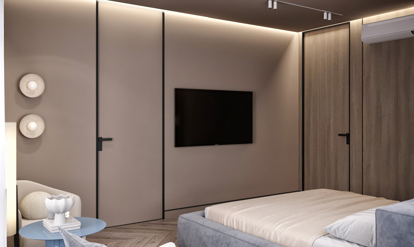 Проект трехкомнатная квартира 115 м²