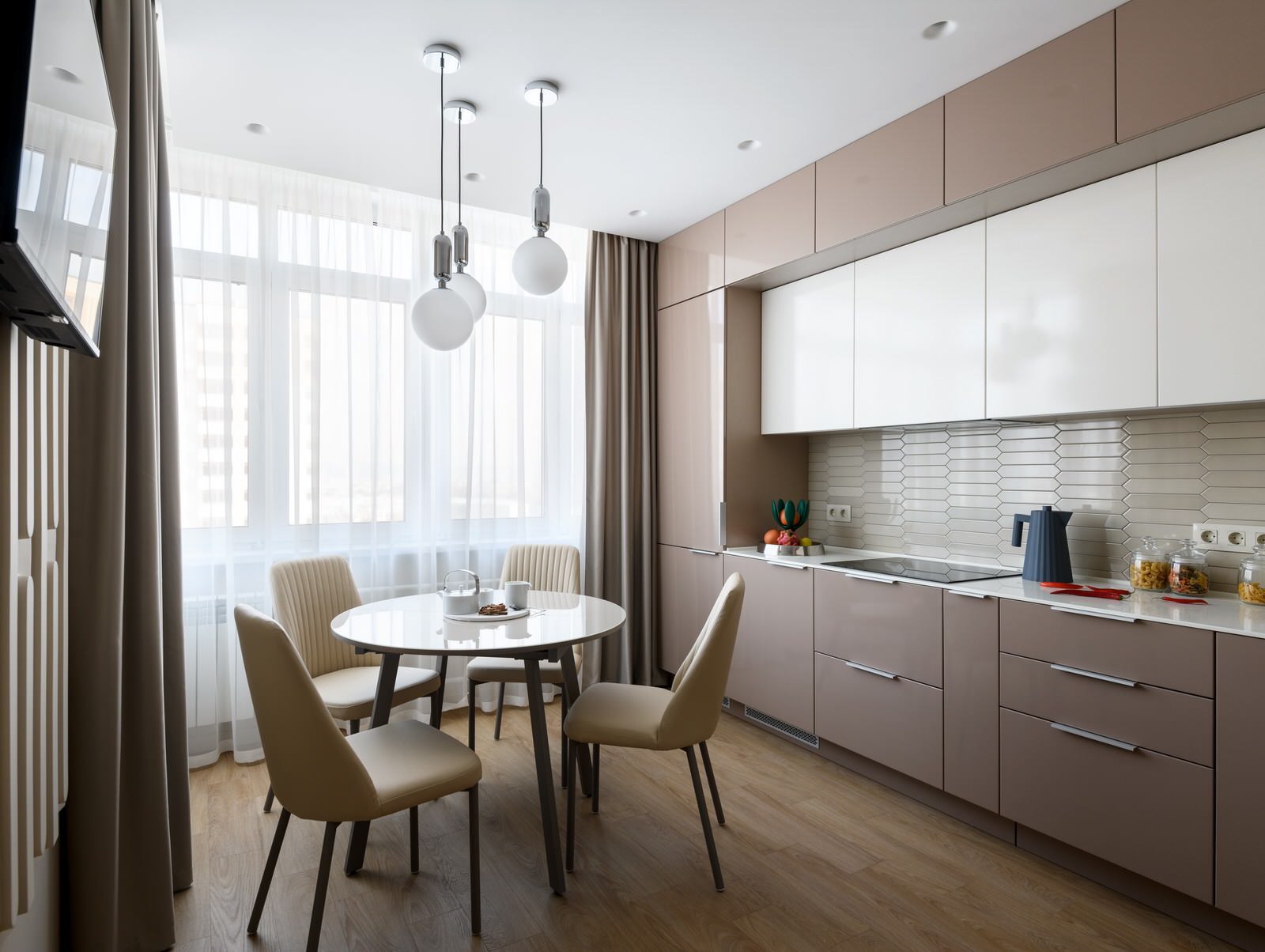 Обложка проекта: Квартира в ЖК "Мичуринские Аллеи"