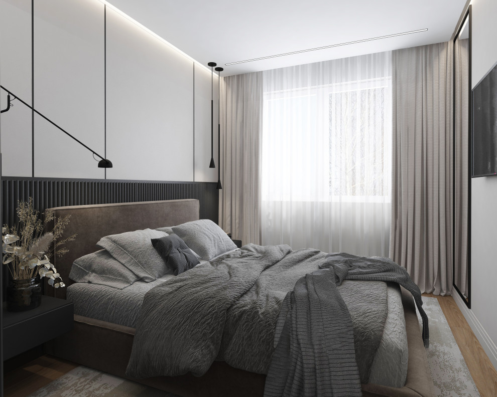 Дизайн-проект  спальни в г . Москве